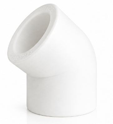 PPR მუხლი 50×45° PN25 HITZE